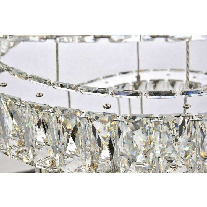 Monroe LED Chandelier in Chrome