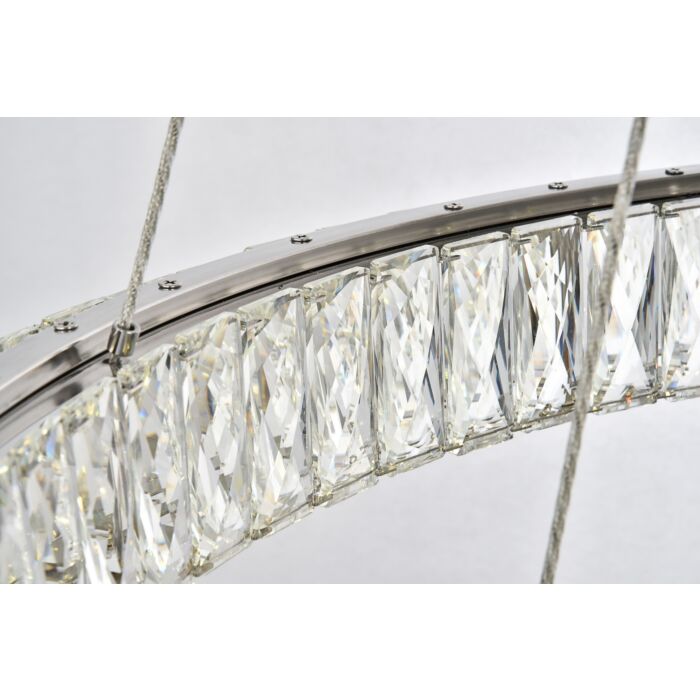 Monroe LED Chandelier in Chrome