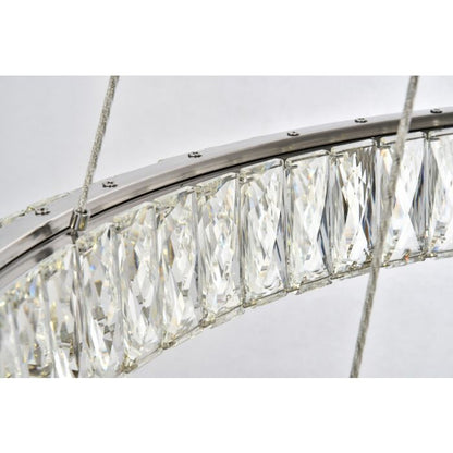 Monroe LED Chandelier in Chrome