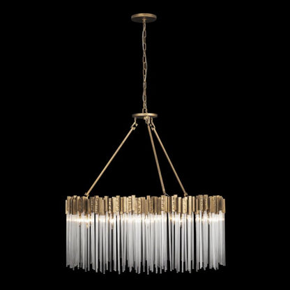 Matrix 12-Light Pendant in Havana Gold