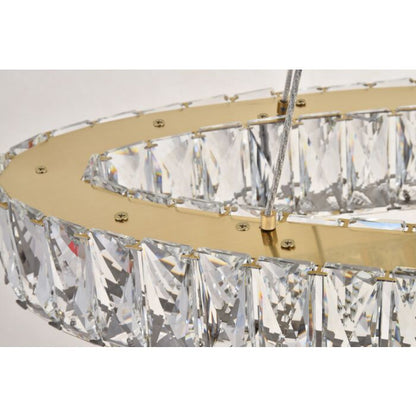 Monroe LED Chandelier in Gold