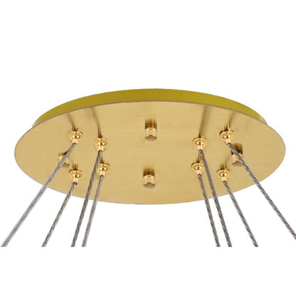 Monroe LED Chandelier in Gold