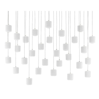 Dove 30-Light Pendant in White