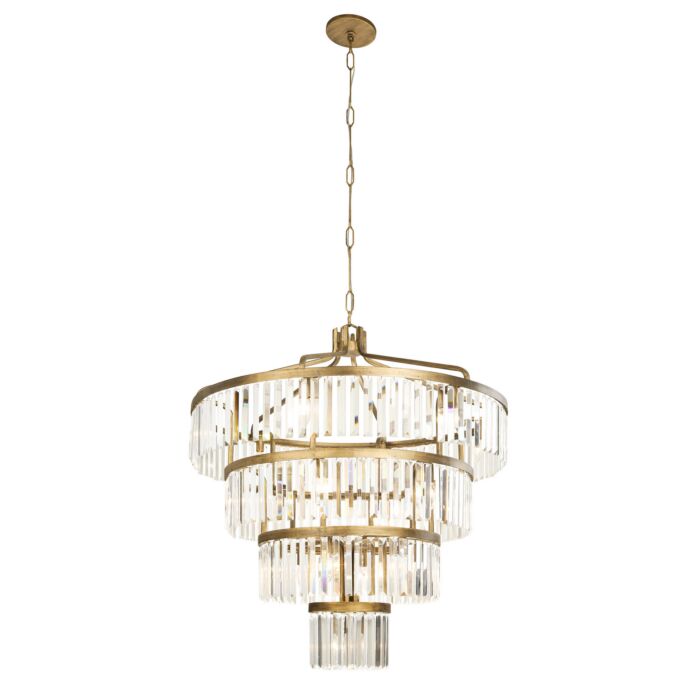 Social Club 19-Light Pendant in Havana Gold