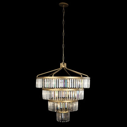 Social Club 19-Light Pendant in Havana Gold