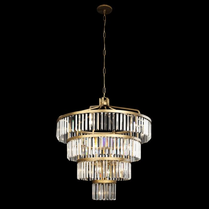 Social Club 19-Light Pendant in Havana Gold