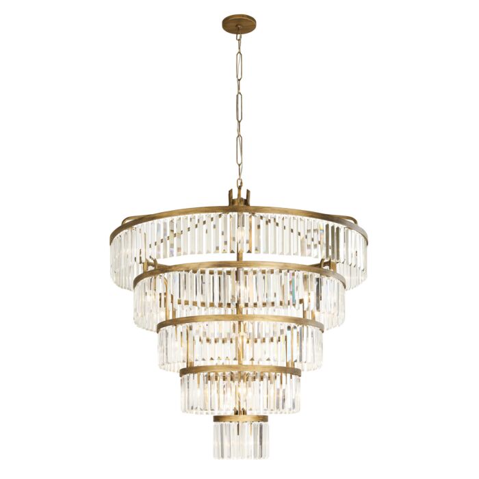 Social Club 25-Light Pendant in Havana Gold