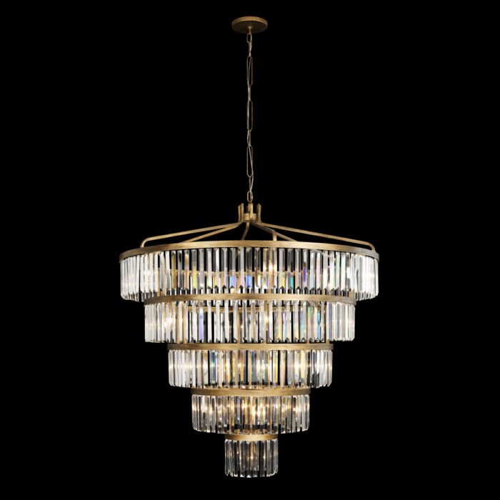 Social Club 25-Light Pendant in Havana Gold