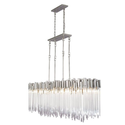 Matrix 8-Light Linear Pendant in Rainy Night