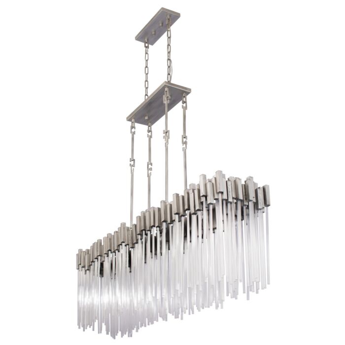 Matrix 8-Light Linear Pendant in Rainy Night