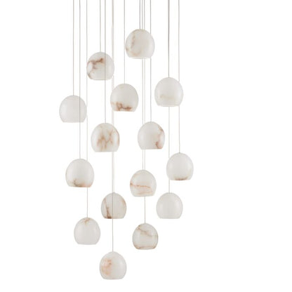 Lazio 15-Light 1Pendant in White