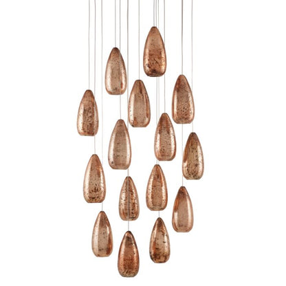 Rame 15-Light 1Pendant in Copper