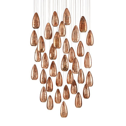 Rame 36-Light 3Pendant in Copper