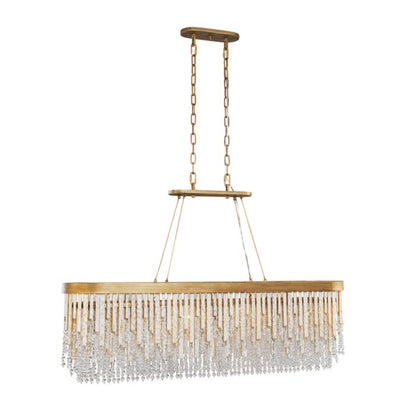 Lafayette 6-Light Linear Pendant in Havana Gold