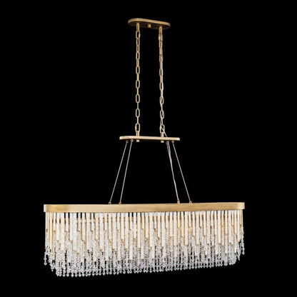 Lafayette 6-Light Linear Pendant in Havana Gold