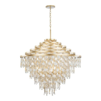 Kalani 16-Light Chandelier in French Gold