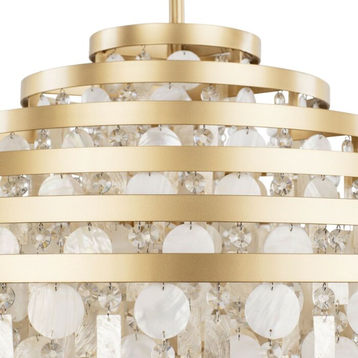 Kalani 16-Light Chandelier in French Gold