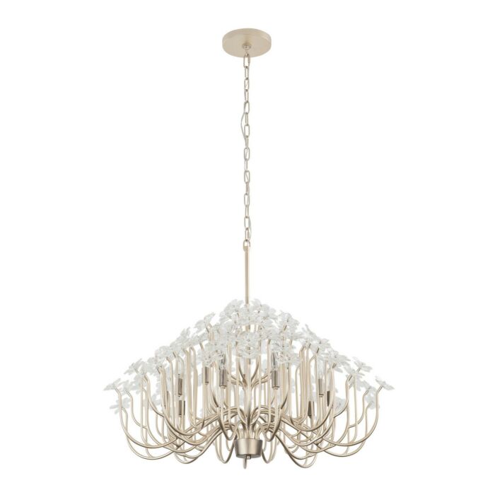 Wildflower 15-Light Chandelier in Gold Dust with Artifact