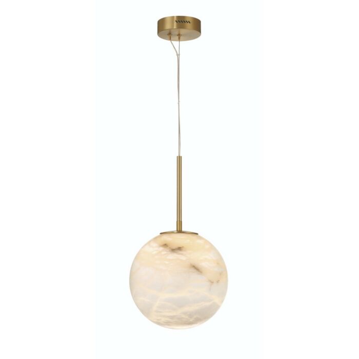 Kepler 1-Light LED Pendant in Gold