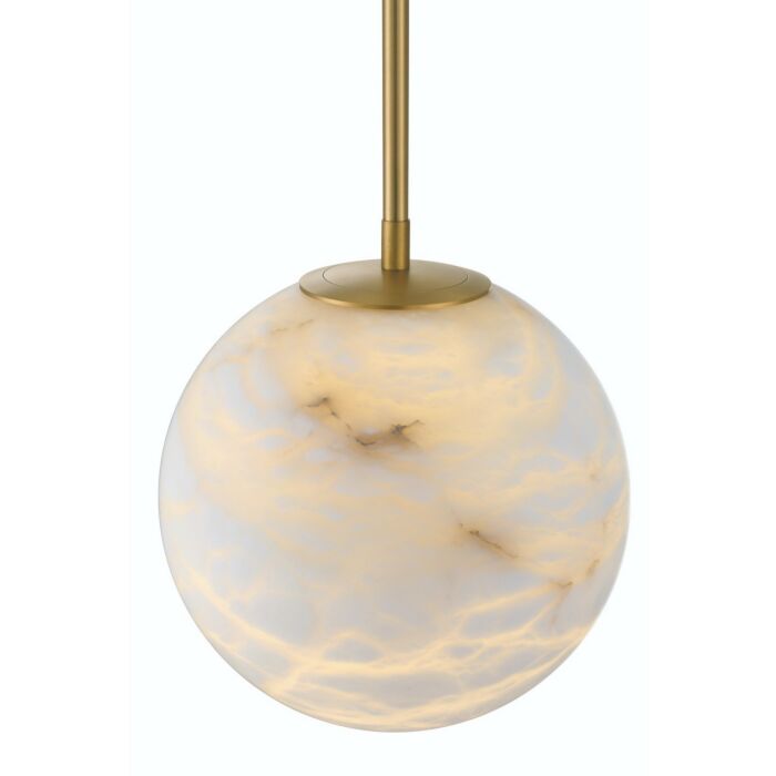 Kepler 1-Light LED Pendant in Gold