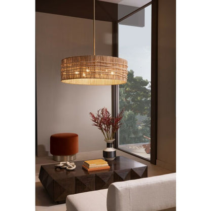 Mila 6-Light Chandelier in Natural