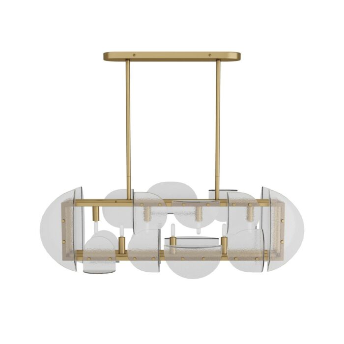 Tilley 7-Light Chandelier in Antique Brass