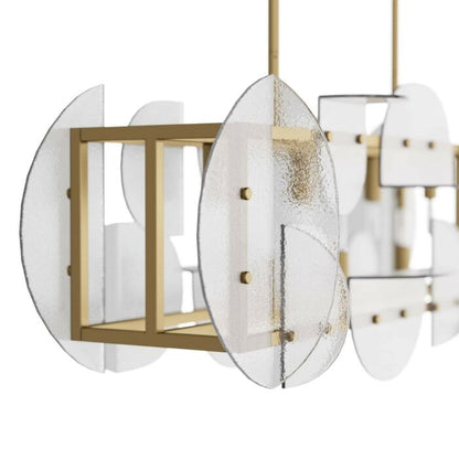 Tilley 7-Light Chandelier in Antique Brass