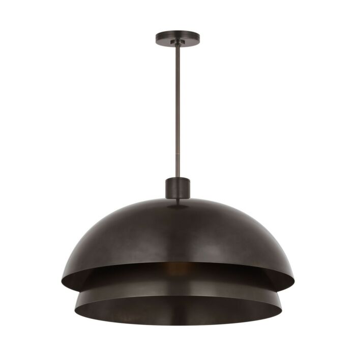 Shanti 2-Light LED Pendant in Dark Bronze