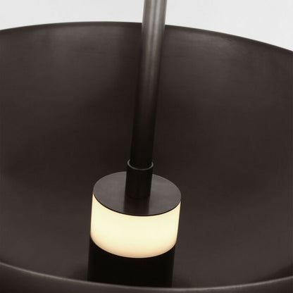 Shanti 2-Light LED Pendant in Dark Bronze