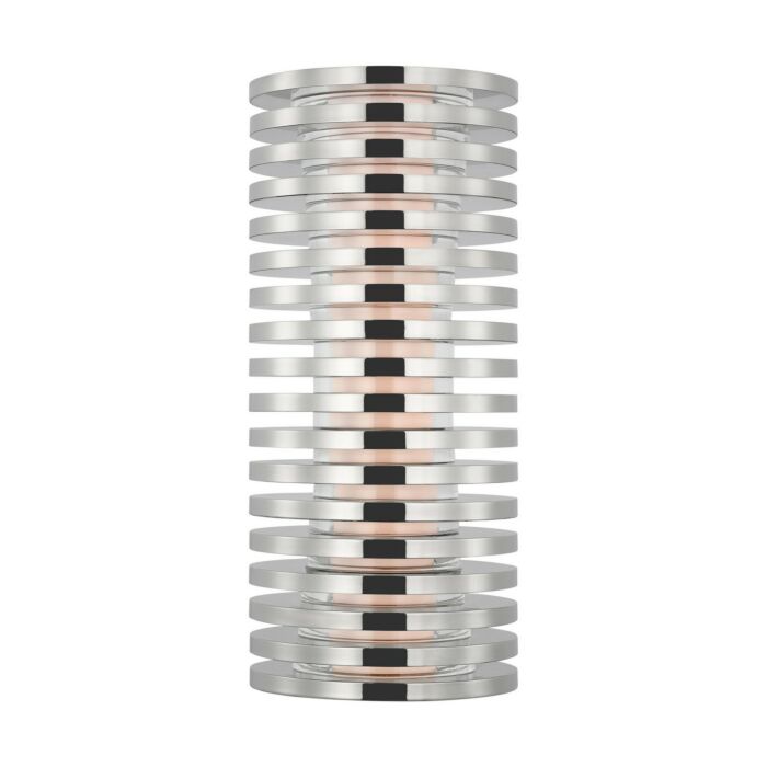 Quoddy 1-Light LED Table Lamp in Polished Nickel