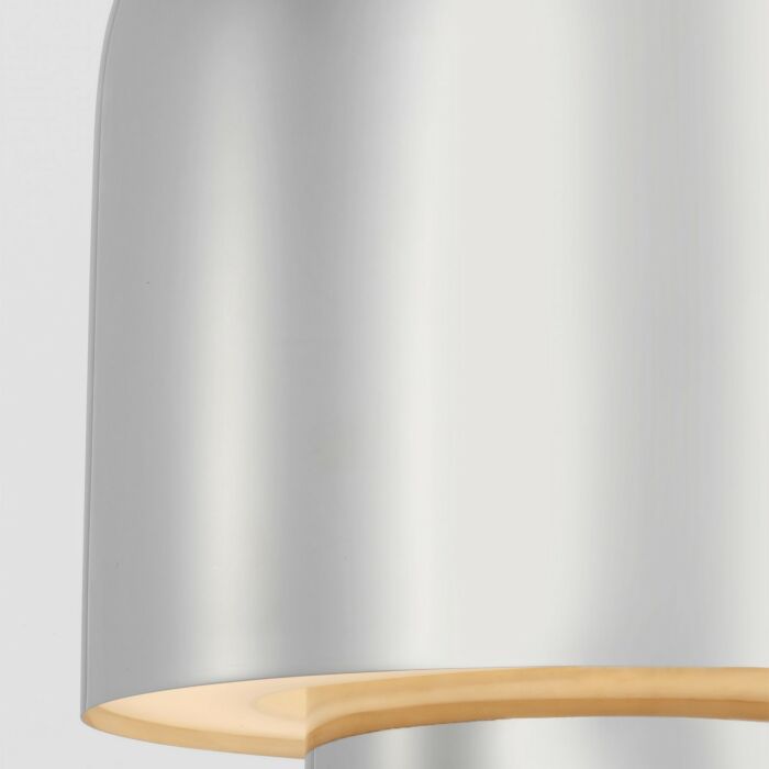 Kennett 1-Light LED Table Lamp in Polished Nickel