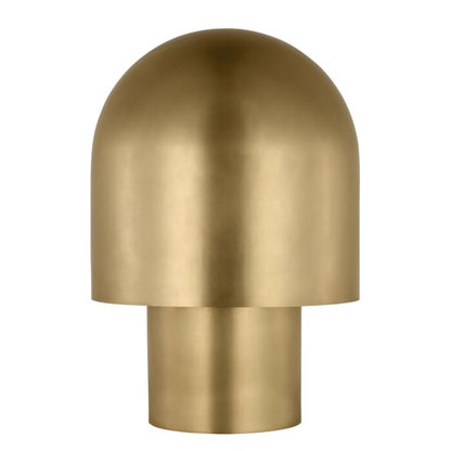 Kennett 1-Light LED Table Lamp in Natural Brass