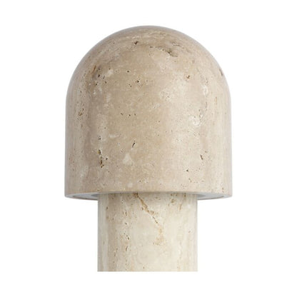 Kennett 1-Light LED Table Lamp in Natural Travertine