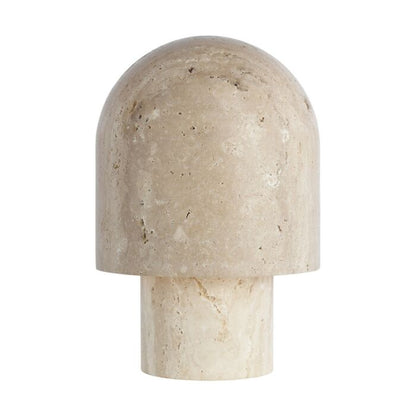 Kennett 1-Light LED Table Lamp in Natural Travertine