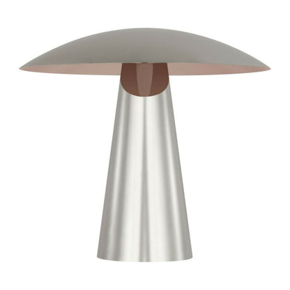 Aegis 1-Light LED Table Lamp in Polished Nickel