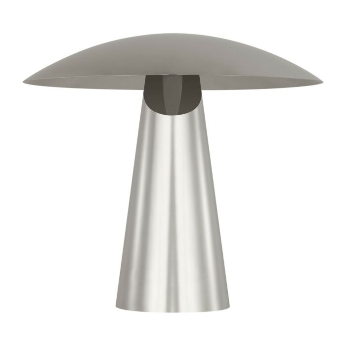 Aegis 1-Light LED Table Lamp in Polished Nickel