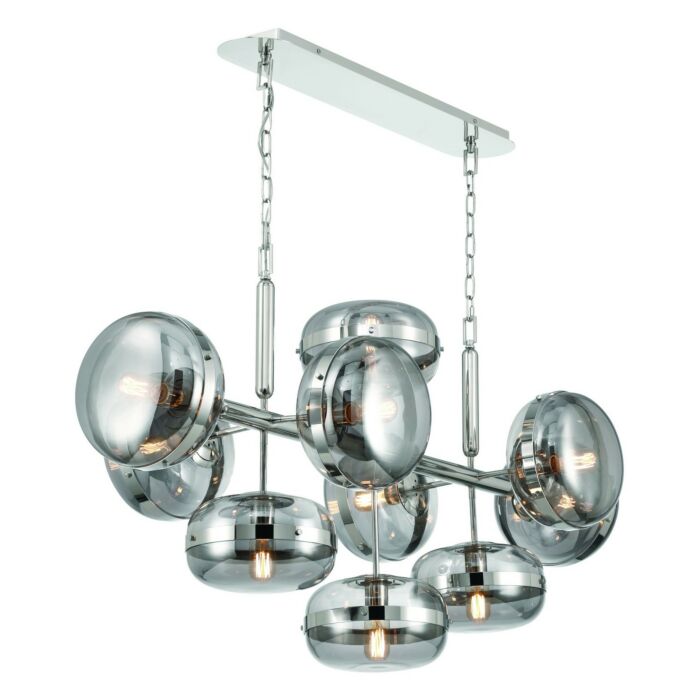 Nottingham 10-Light Chandelier in Nickel