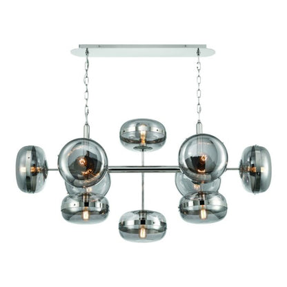 Nottingham 10-Light Chandelier in Nickel