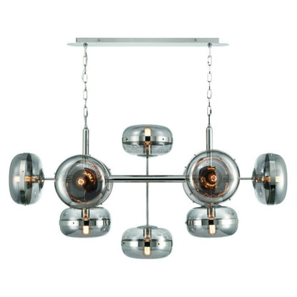 Nottingham 10-Light Chandelier in Nickel