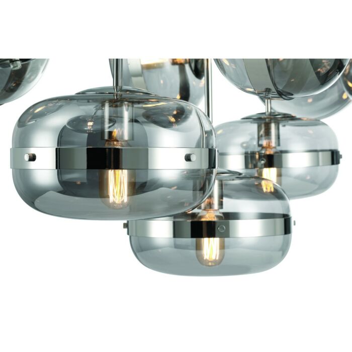 Nottingham 10-Light Chandelier in Nickel