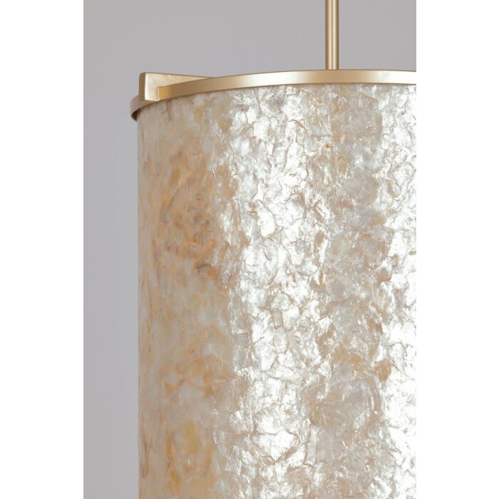 Sommers Bend 6-Light Foyer Pendant in Fawn Gold