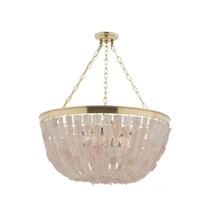 Flotsam 8-Light Pendant in Brass