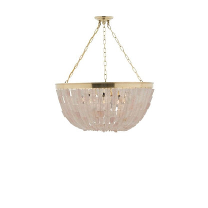 Flotsam 8-Light Pendant in Brass