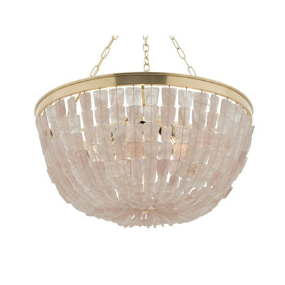 Flotsam 8-Light Pendant in Brass