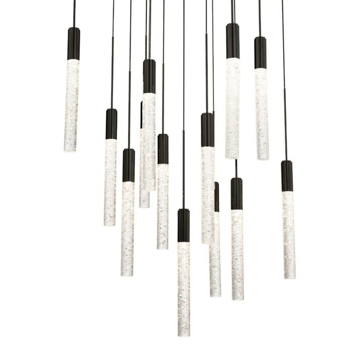 Magic 13-Light LED Pendant in Black