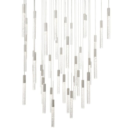 Magic 41-Light LED Pendant in Polished Nickel