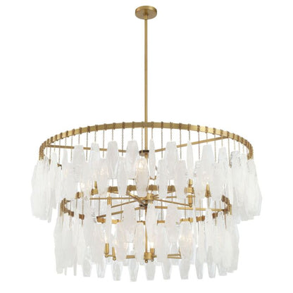 Willow 14-Light 1Pendant in Legacy Brass