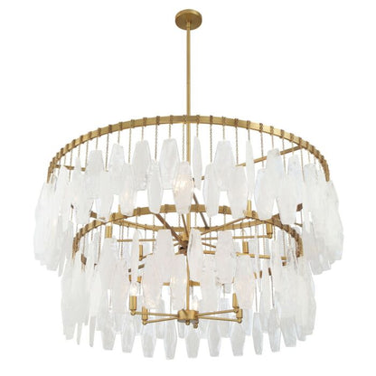 Willow 14-Light 1Pendant in Legacy Brass