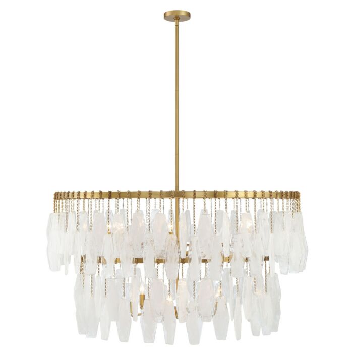 Willow 14-Light 1Pendant in Legacy Brass