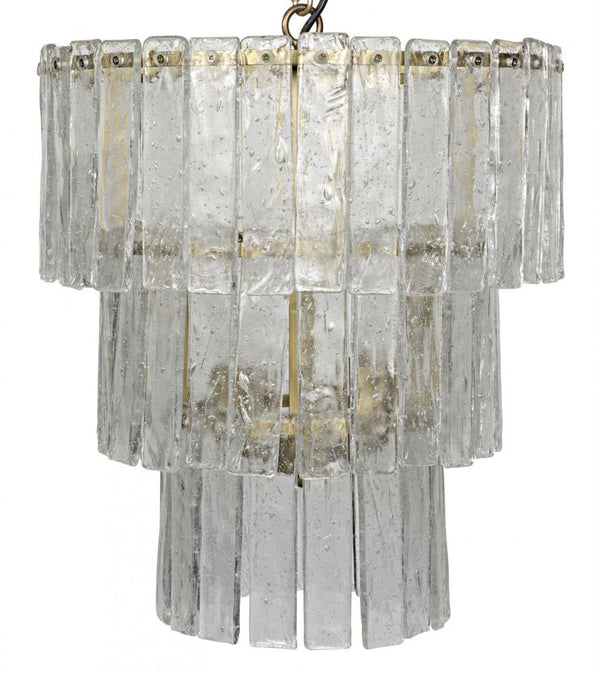 Chandelier, 4-Light, Antique Brass, 17.5"W (LAMP570MB-S YUU6013FZ5)